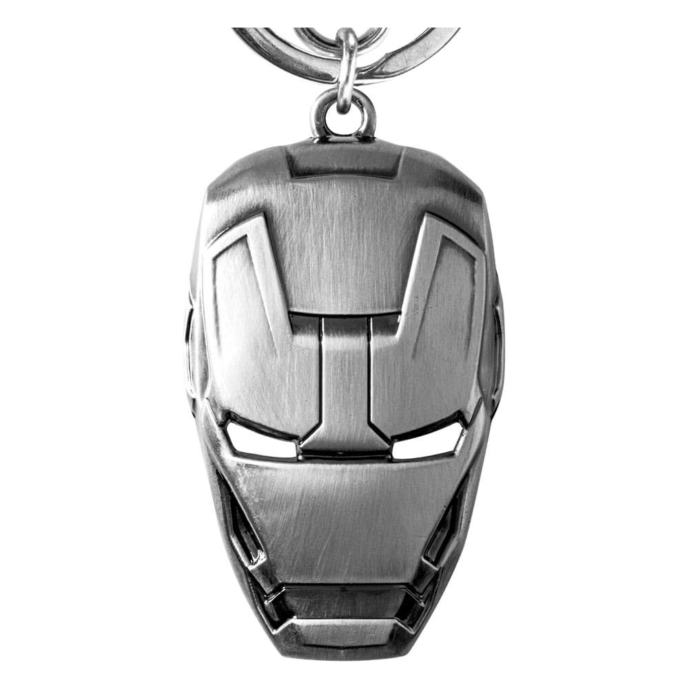 Marvel - Metall Schlüsselanhänger Iron Man (Silver)