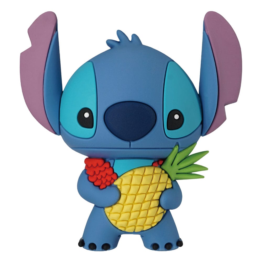 Lilo & Stitch Relief-Magnet - Stitch mit Ananas