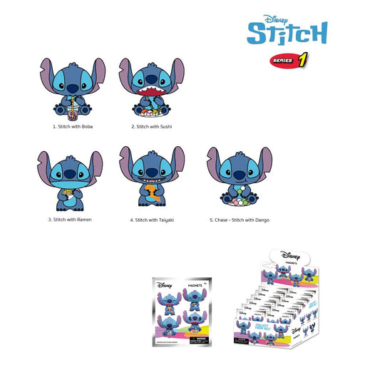 Disney Stitch - PVC Relief Magnete Series 1