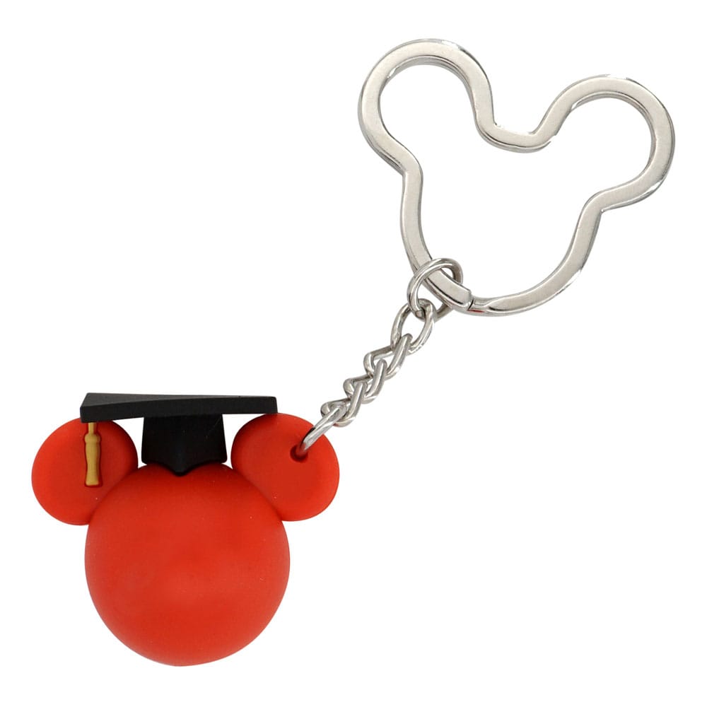 Disney Mickey Graduation Red - PVC Schlüsselanhänger