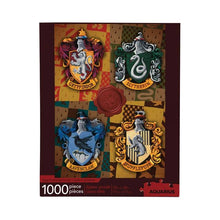Load image into Gallery viewer, Harry Potter Puzzle - Crests (1000 Teile)
