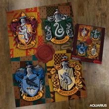 Load image into Gallery viewer, Harry Potter Puzzle - Crests (1000 Teile)
