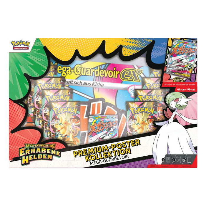 Pokémon TCG – Premium Poster Kollektion Mega Guardevoir ex (Deutsch) | Erhabene Helden