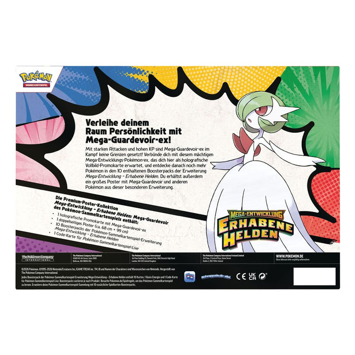 Pokémon TCG – Premium Poster Kollektion Mega Guardevoir ex (Deutsch) | Erhabene Helden