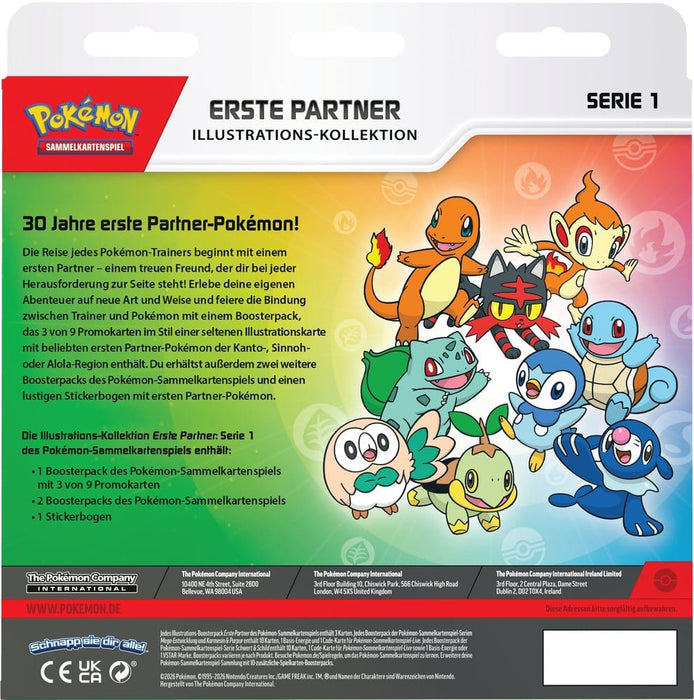 Pokémon TCG – Erste-Partner Kollektion Serie 1 (DE) | Sammelkarten Box