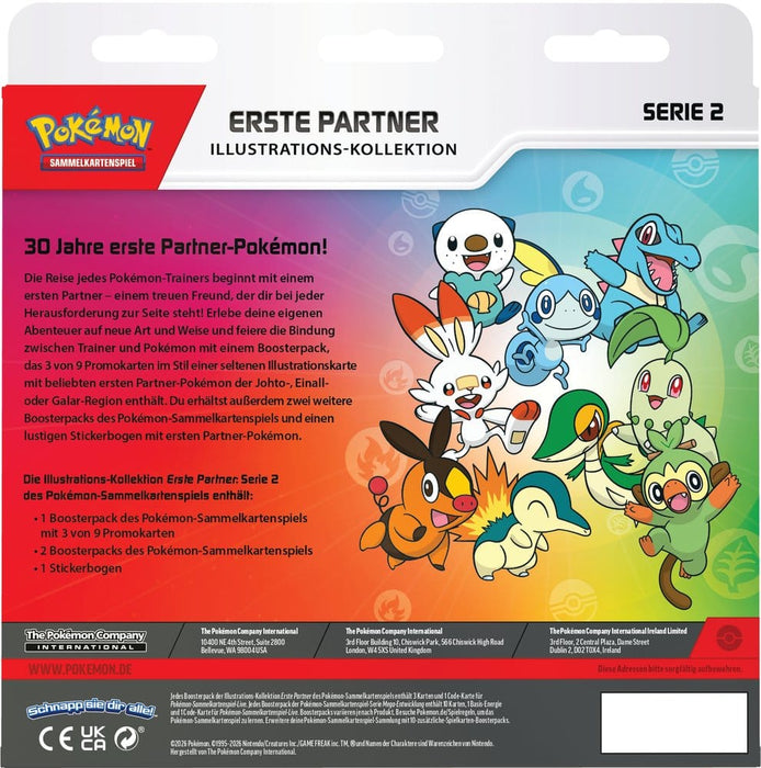 Pokémon TCG – Erste Partner Illustrations-Kollektion Serie 2 | Deutsche Version