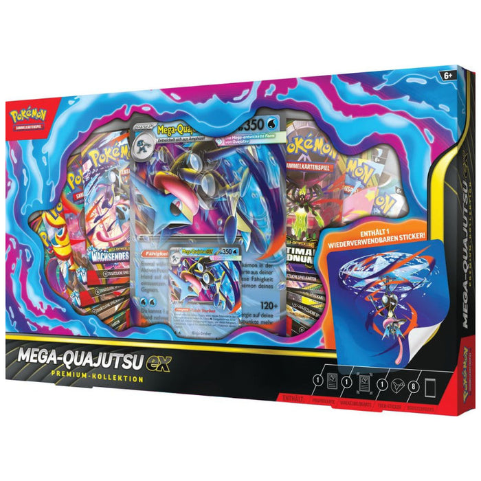 Pokémon TCG – Premium-Kollektion Mega-Quajutsu-ex | Deutsche Version