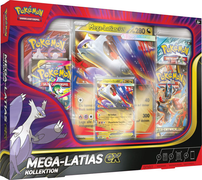 Pokémon TCG Kollektion Mega-Latias EX (Deutsche Version) | Sammelkarten Box