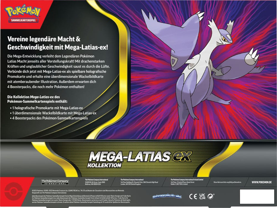 Pokémon TCG Kollektion Mega-Latias EX (Deutsche Version) | Sammelkarten Box