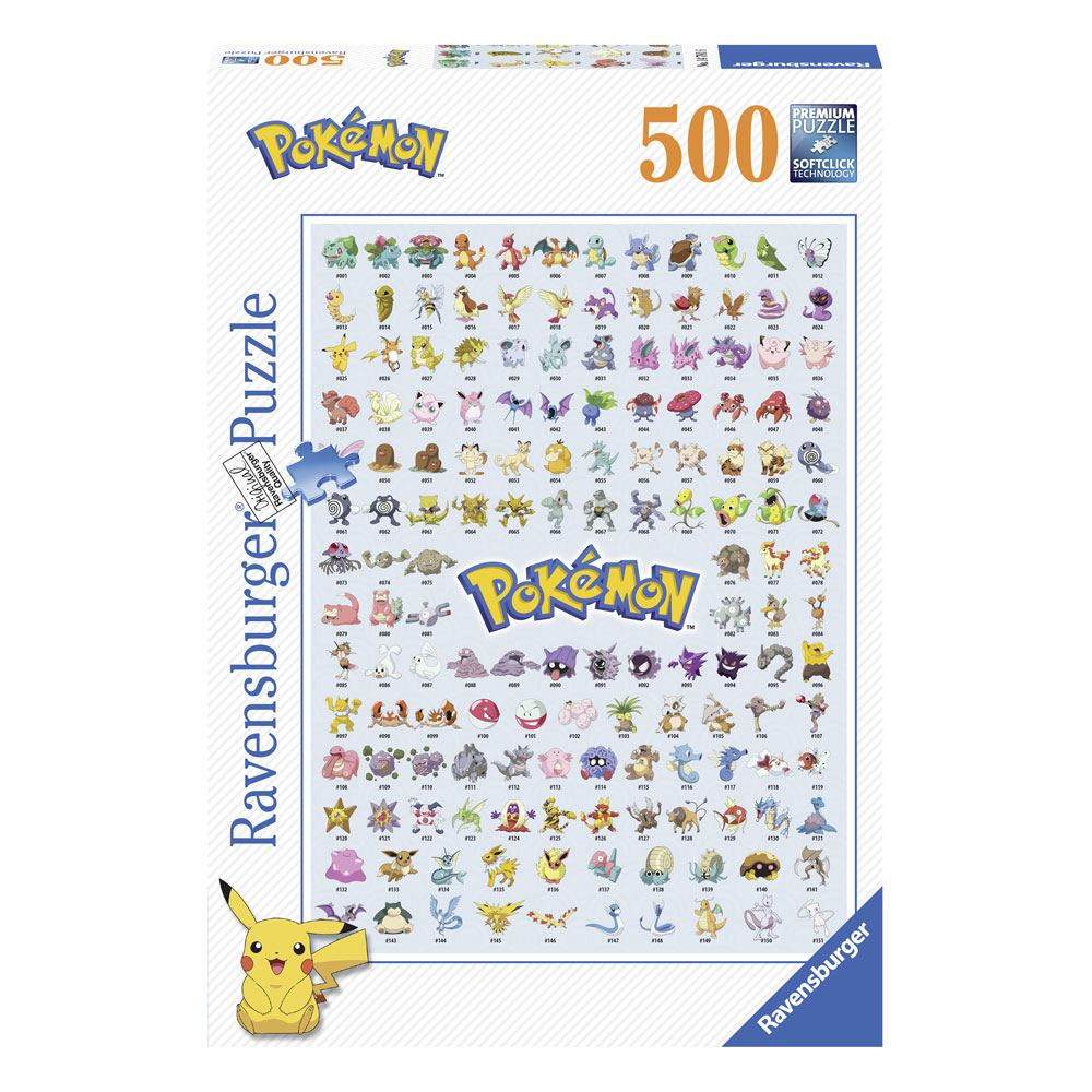 Pokemon Puzzle - Pokedex (500 Teile)