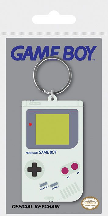 Nintendo - Gummi Schlüsselanhänger Gameboy
