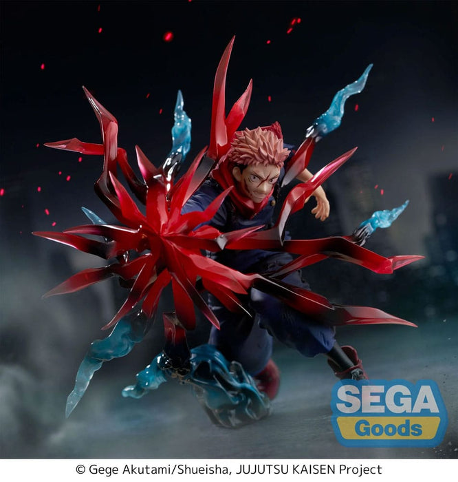 Jujutsu Kaisen – Yuji Itadori Luminasta Black Flash | SEGA PVC Statue