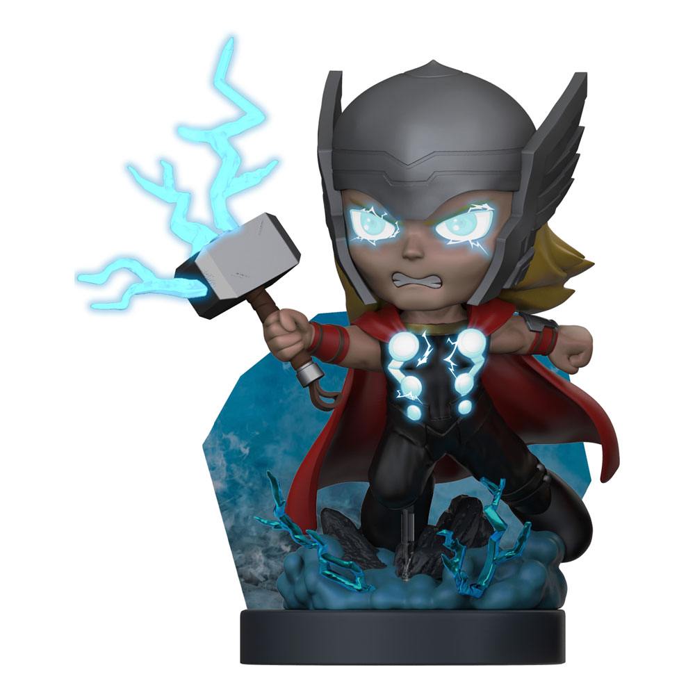 Marvel - Mini-Diorama Thor God Mode (Black Light) Exclusive (10 cm)