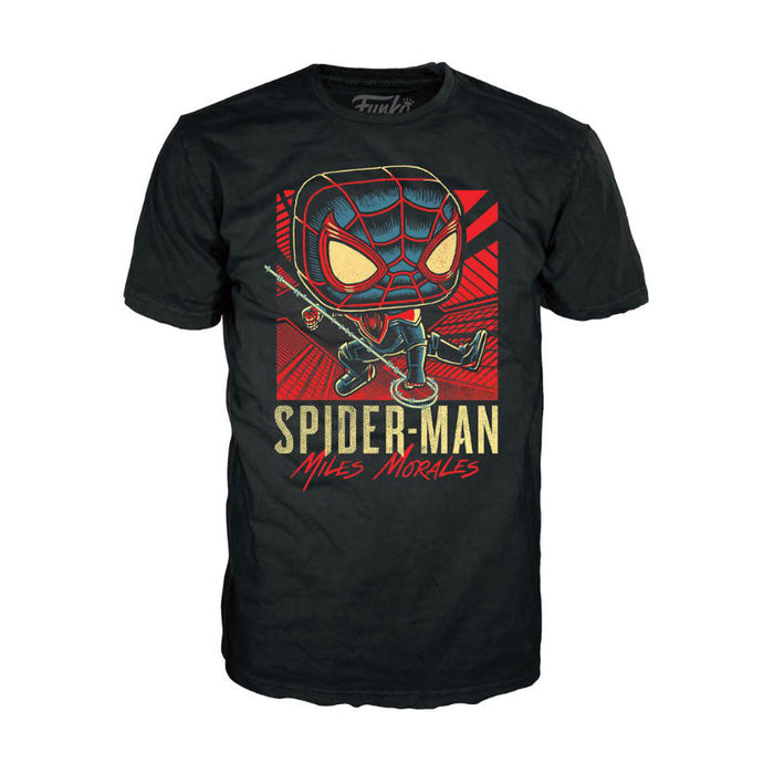 Funko_Miles_Morales_Spiderman_Shirt