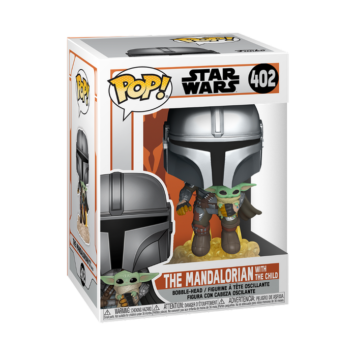 Funko Pop! Star Wars - The Mandalorian with Child #402