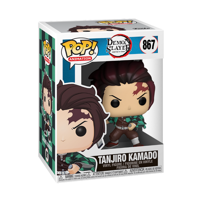 Funko Pop! Demon Slayer - Tanjiro Kamado #867 (Box Beschädigt)