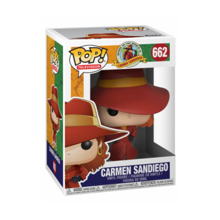 Funko Pop! Where in the world is  - Carmen Sandiego #662
