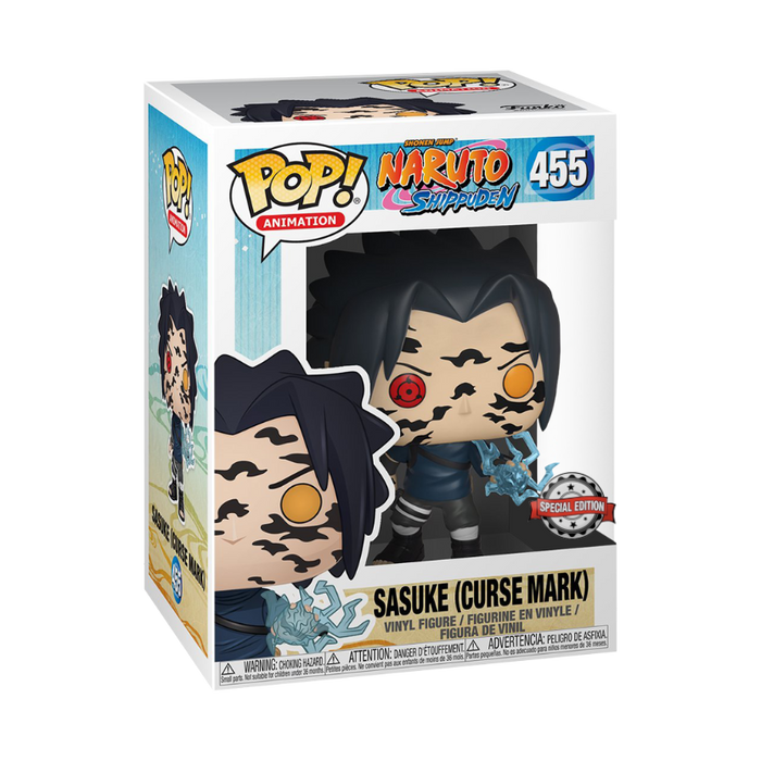 Funko Pop! Naruto Shippuden - Sasuke (Curse Mark) #455