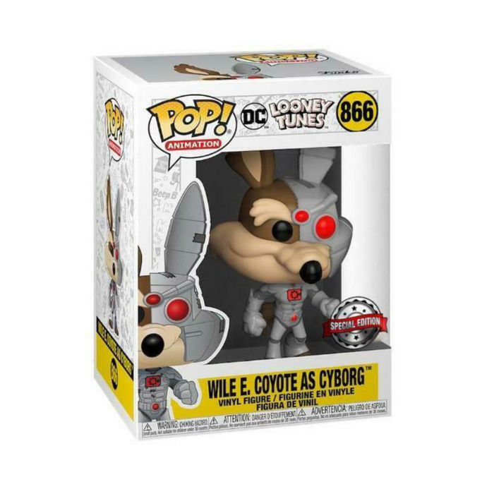 Funko Pop! DC / Looney Tunes - Wile E. Coyote as Cyborg #866