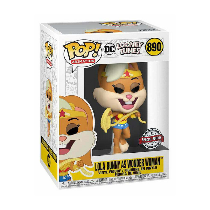 Funko Pop! DC / Looney Tunes - Lola Bunny as Wonderwoman #890